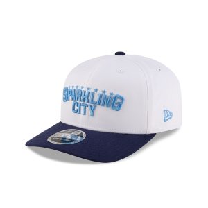 Corpus Cristi Hooks Optic White 9SEVENTY Stretch-Snap Hat