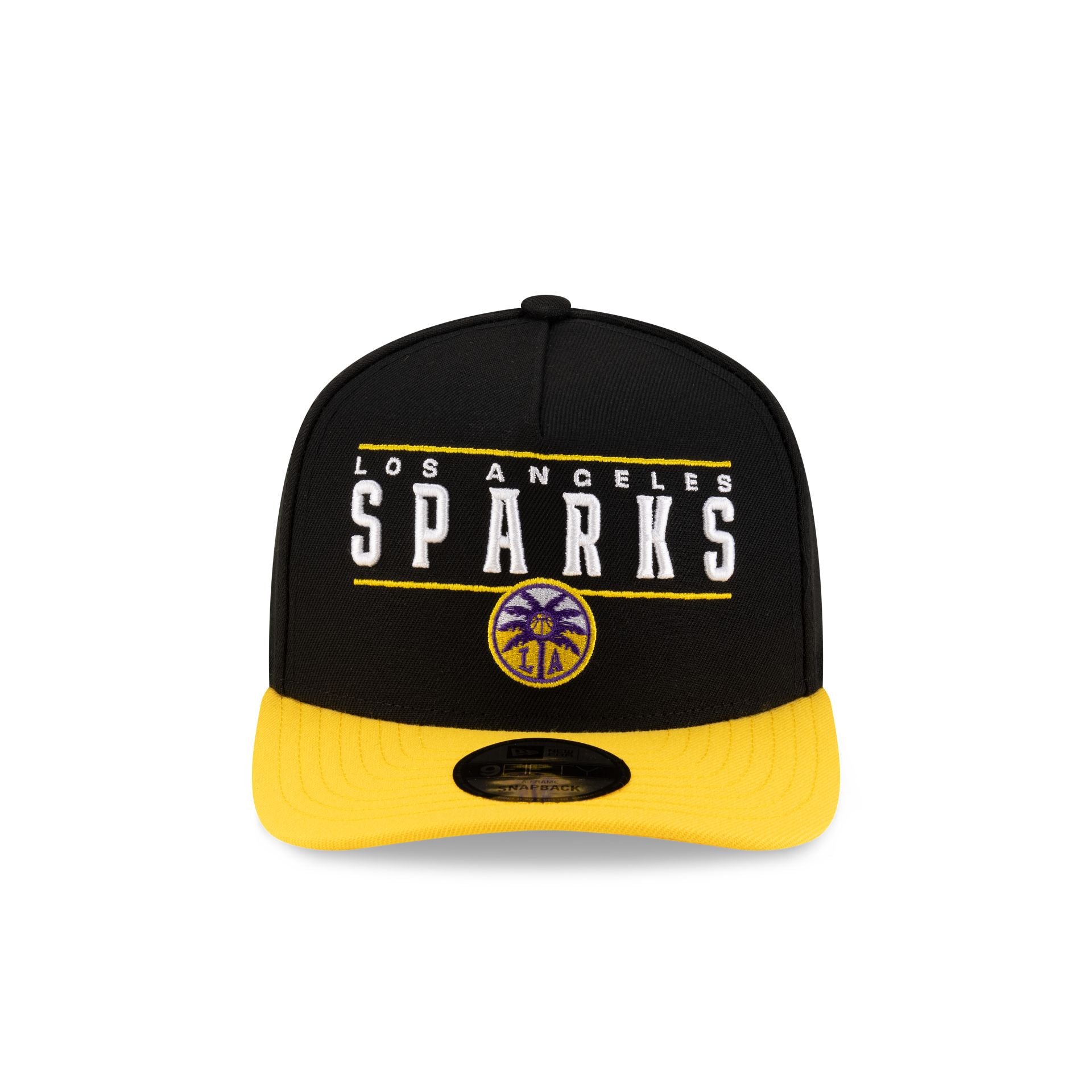 Los Angeles Sparks 2025 Draft 9FIFTY A-Frame Snapback Hat - Image 2