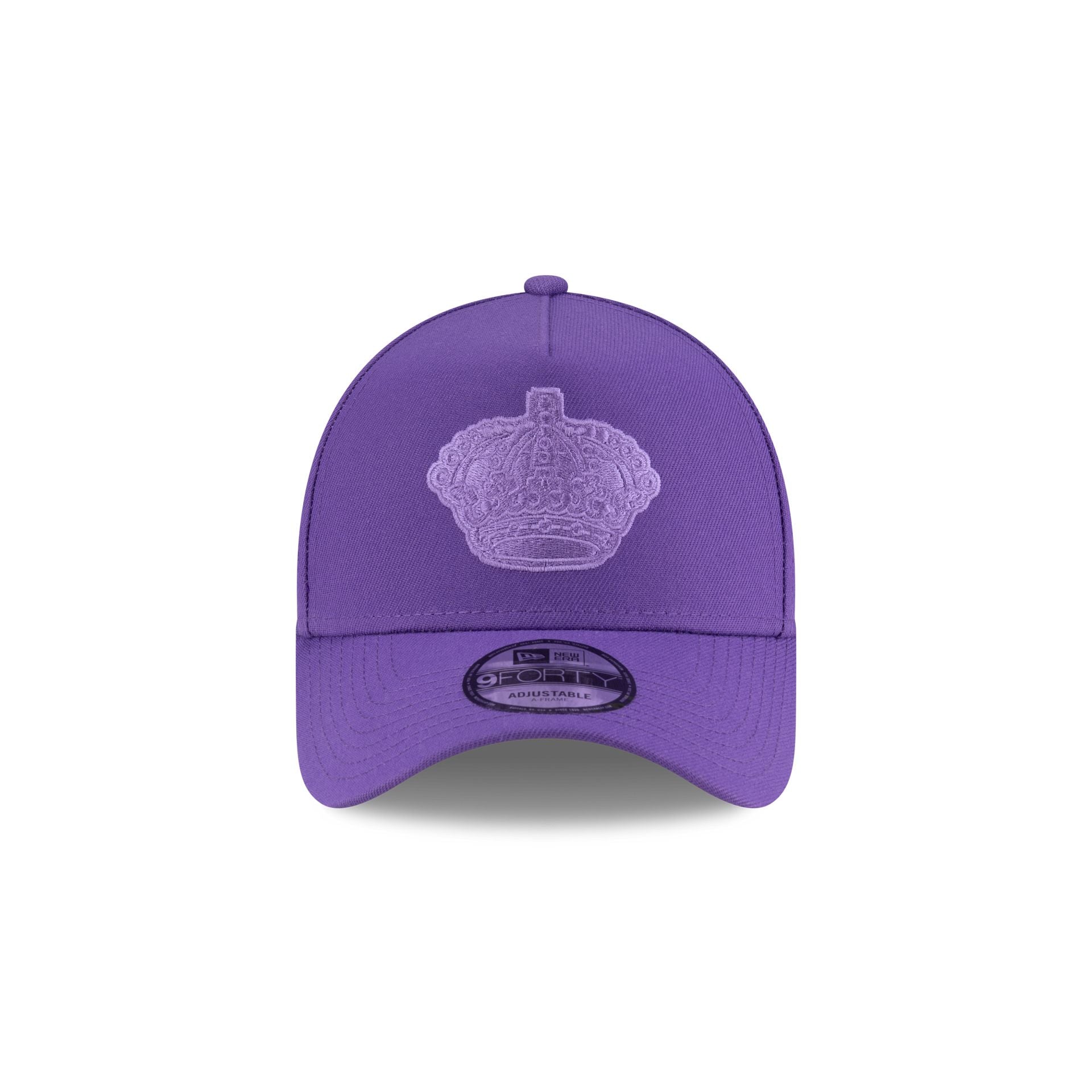 Los Angeles Kings Varsity Purple 9FORTY A-Frame Snapback Hat - Image 2