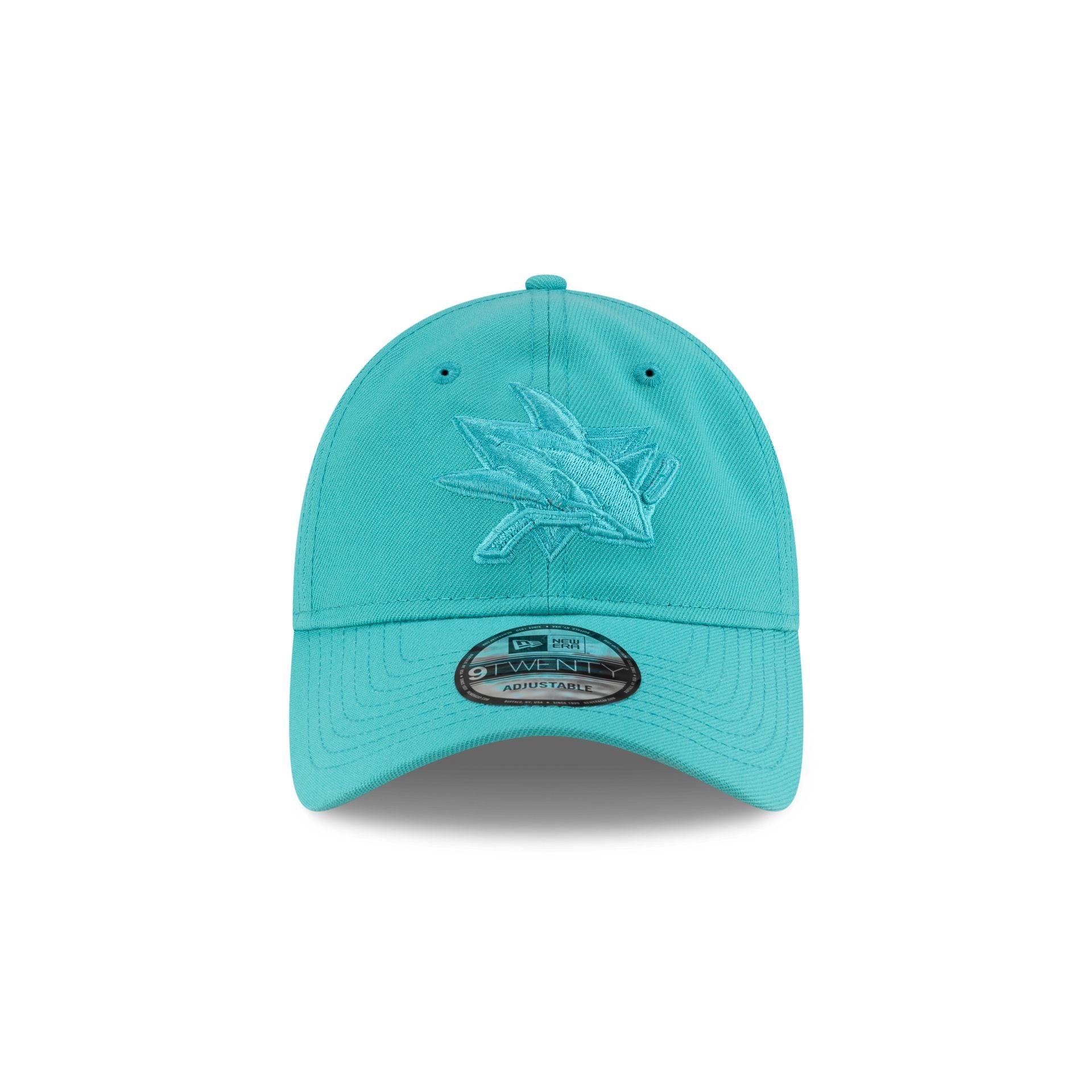 San Jose Sharks Teal 9TWENTY Adjustable Hat - Image 2