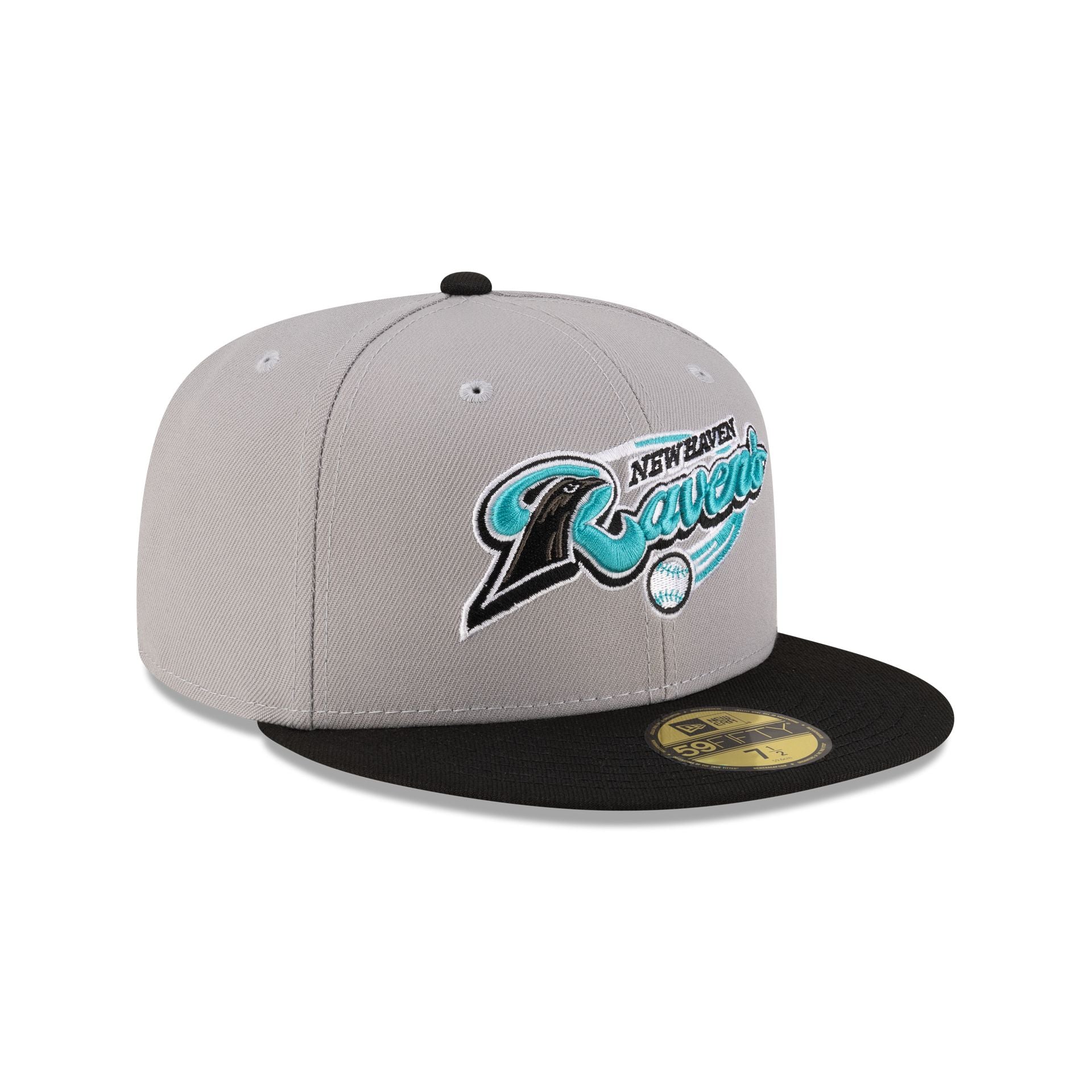 Just Caps Hometown New Haven Ravens 59FIFTY Fitted Hat - Image 3