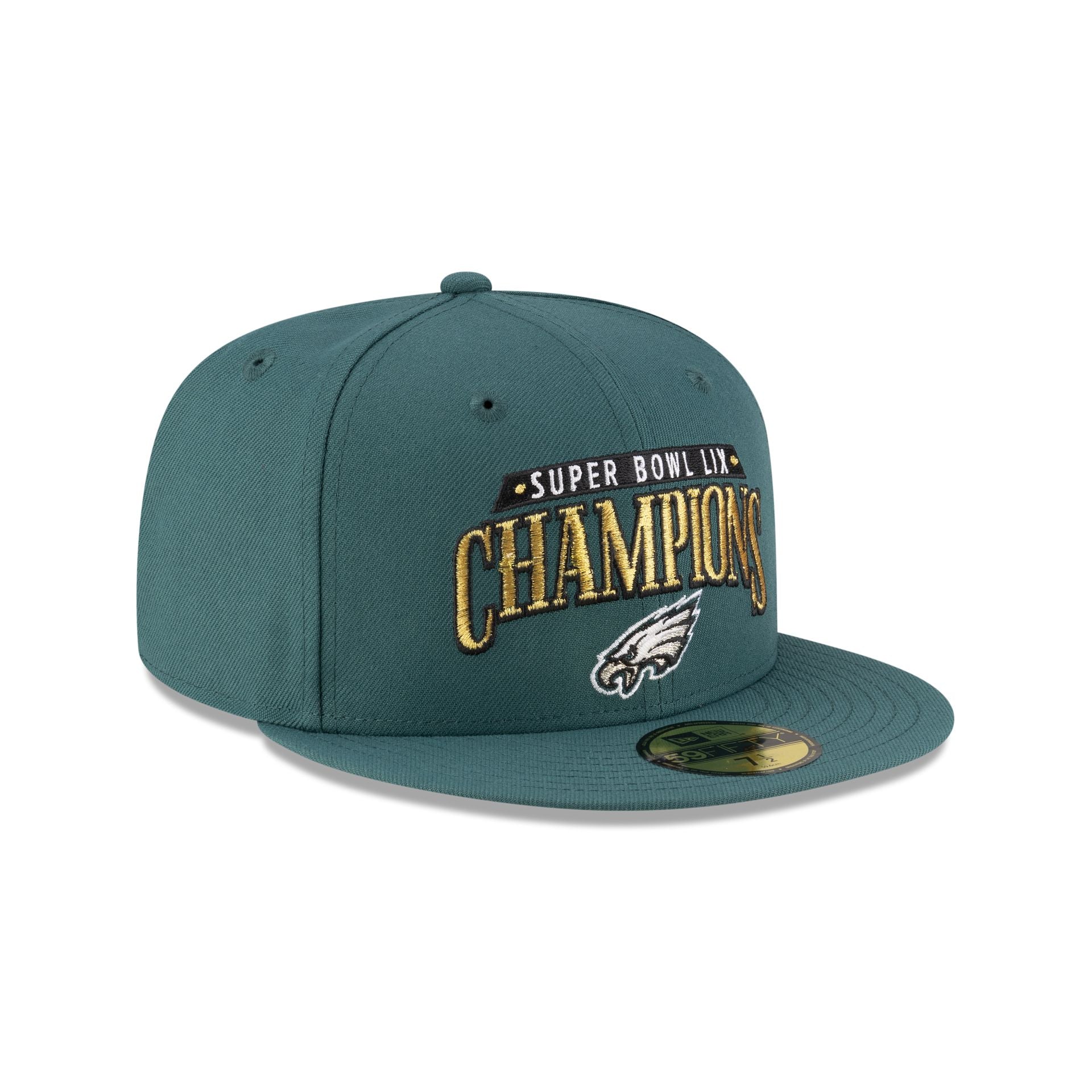 Philadelphia Eagles Super Bowl LIX Champions 9FIFTY Snapback Hat - Image 3