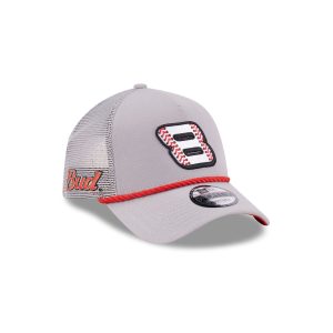 Dale Earnhardt Jr. x Budweiser Gray 9FORTY A-Frame Trucker Hat
