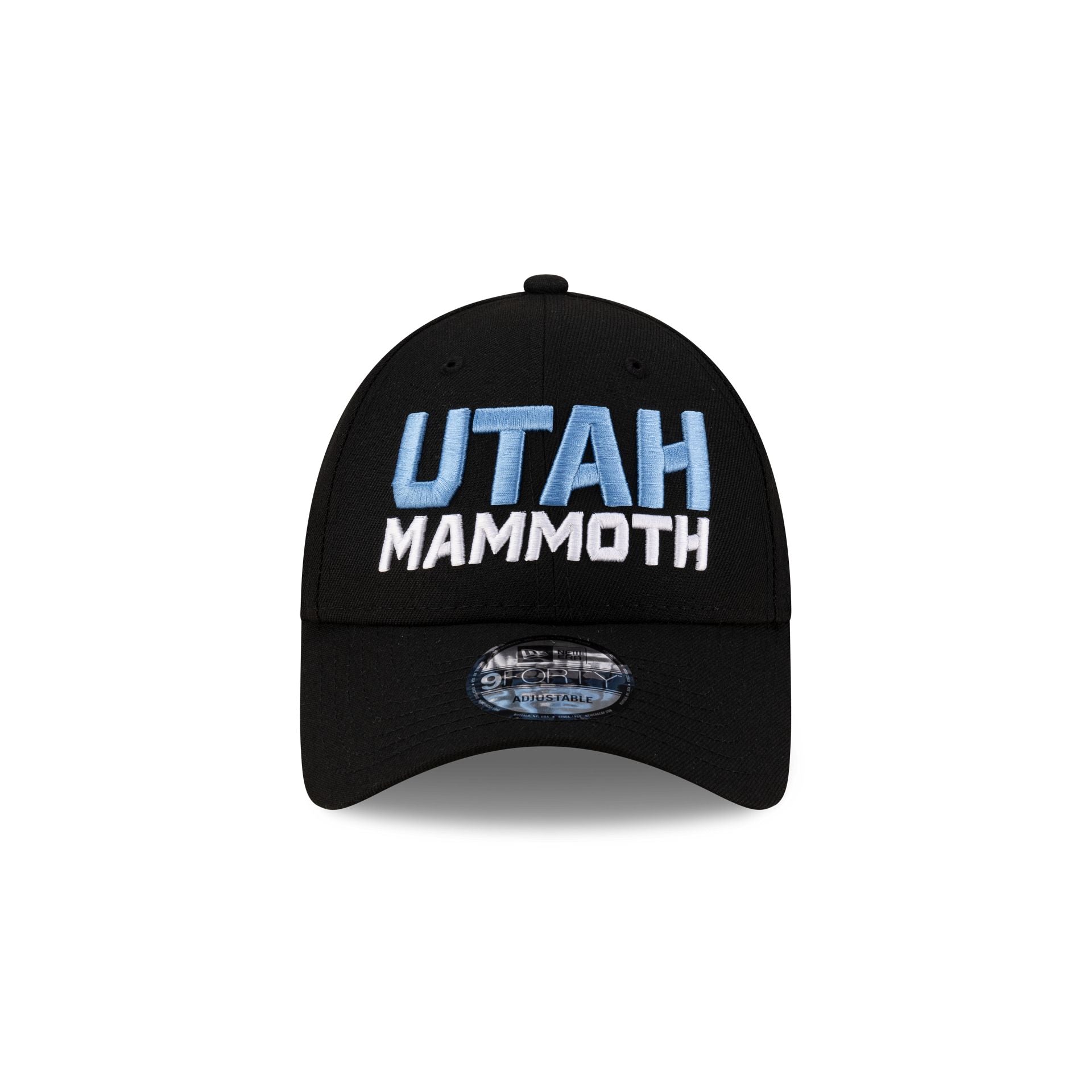 Utah Mammoth Black Stack 9FORTY Snapback Hat - Image 2