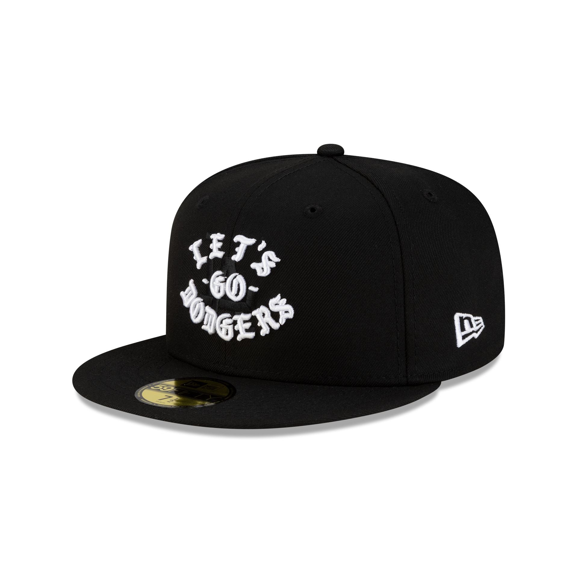 Born x Raised x Los Angeles Dodgers Let's Go World Series Black 59FIFTY Fitted Hat - Image 3