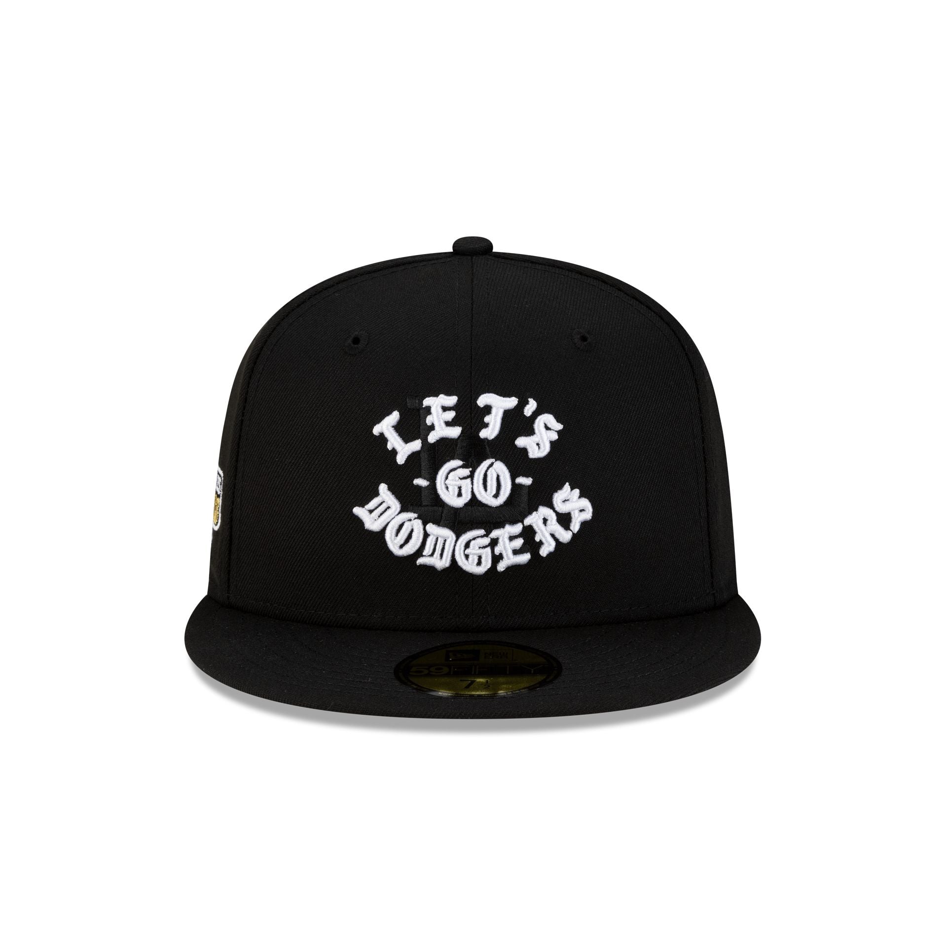 Born x Raised x Los Angeles Dodgers Let's Go World Series Black 59FIFTY Fitted Hat - Image 2