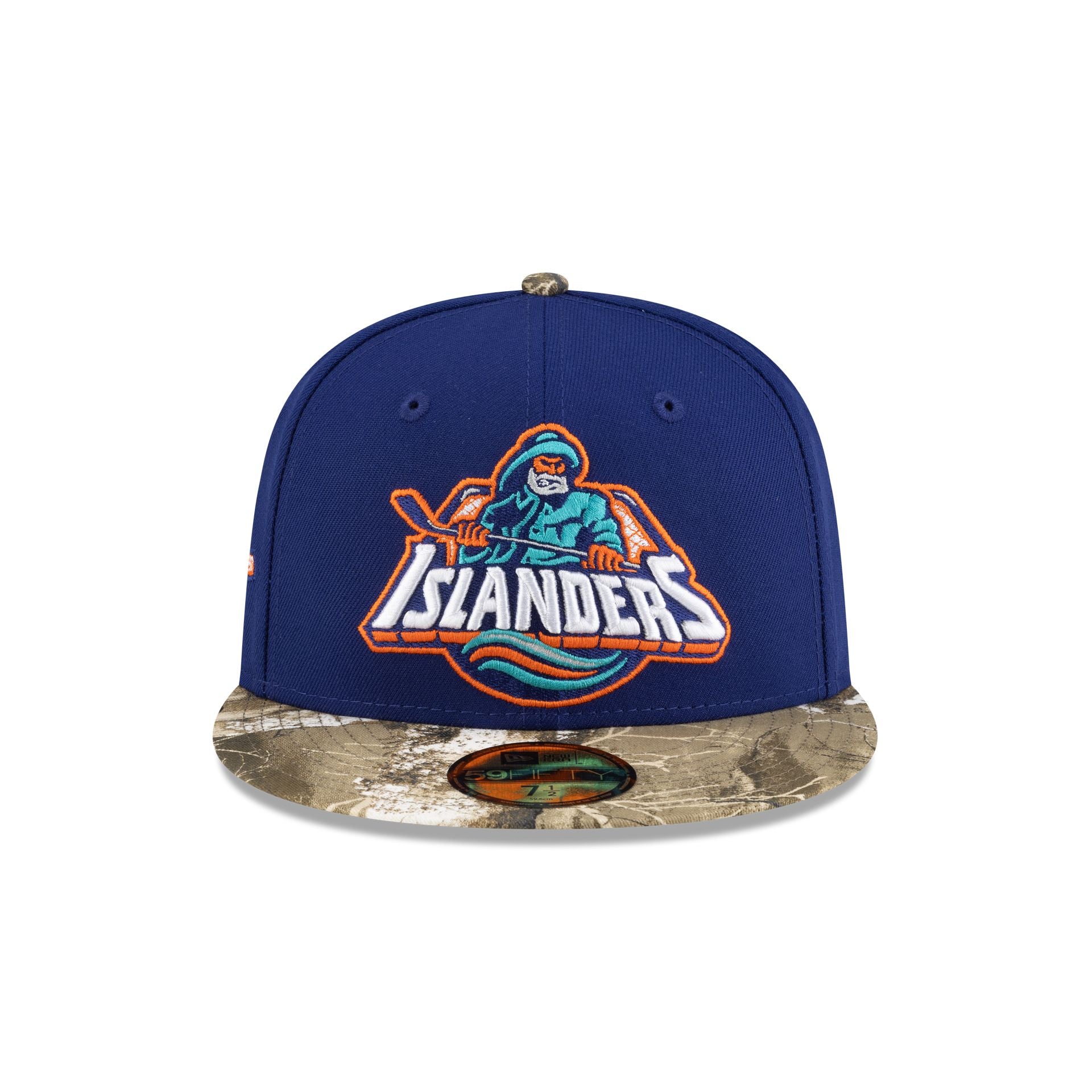 New York Islanders Realtree Visor 59FIFTY Fitted Hat - Image 2