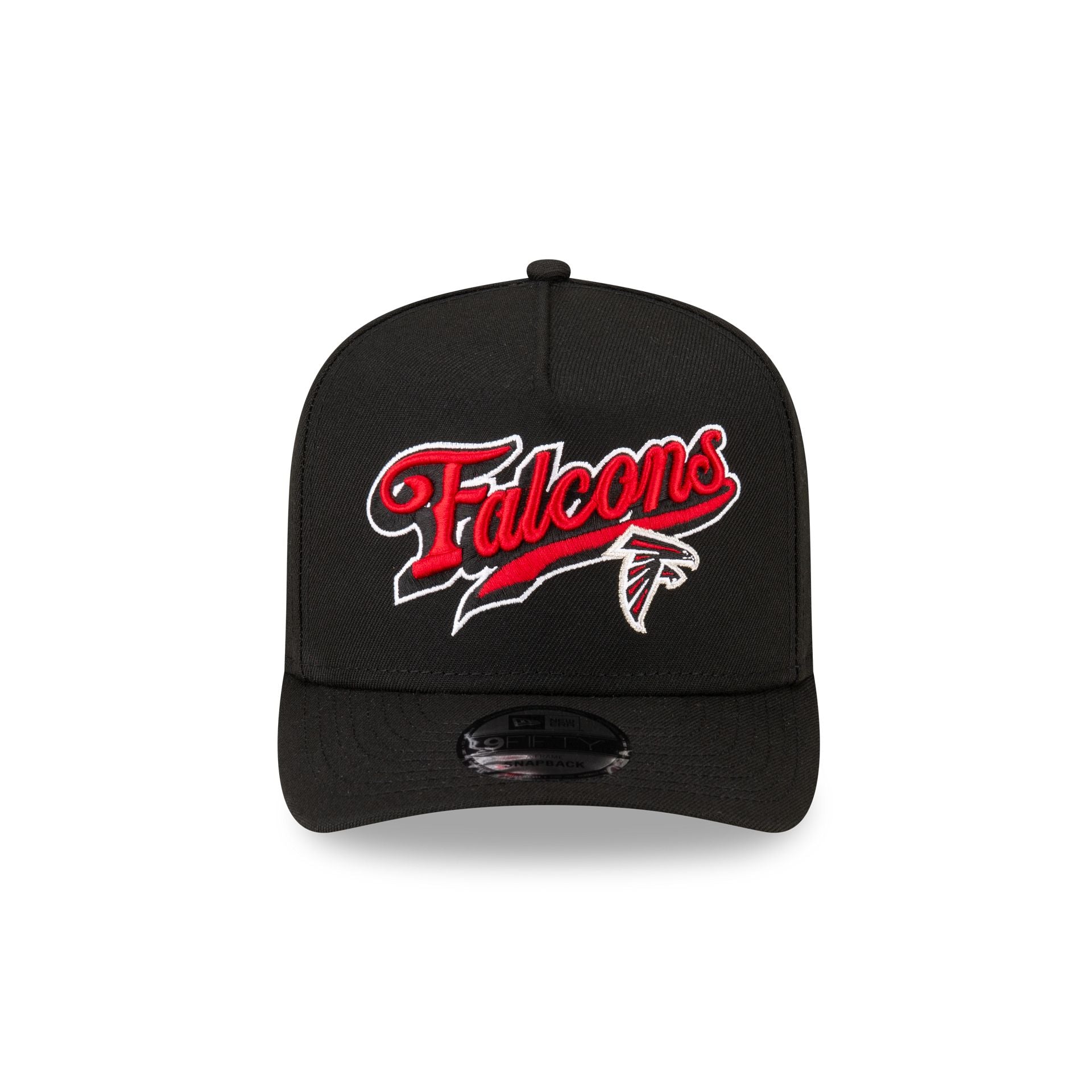 Born x Raised x Atlanta Falcons Script Black 9FIFTY A-Frame Snapback Hat - Image 2