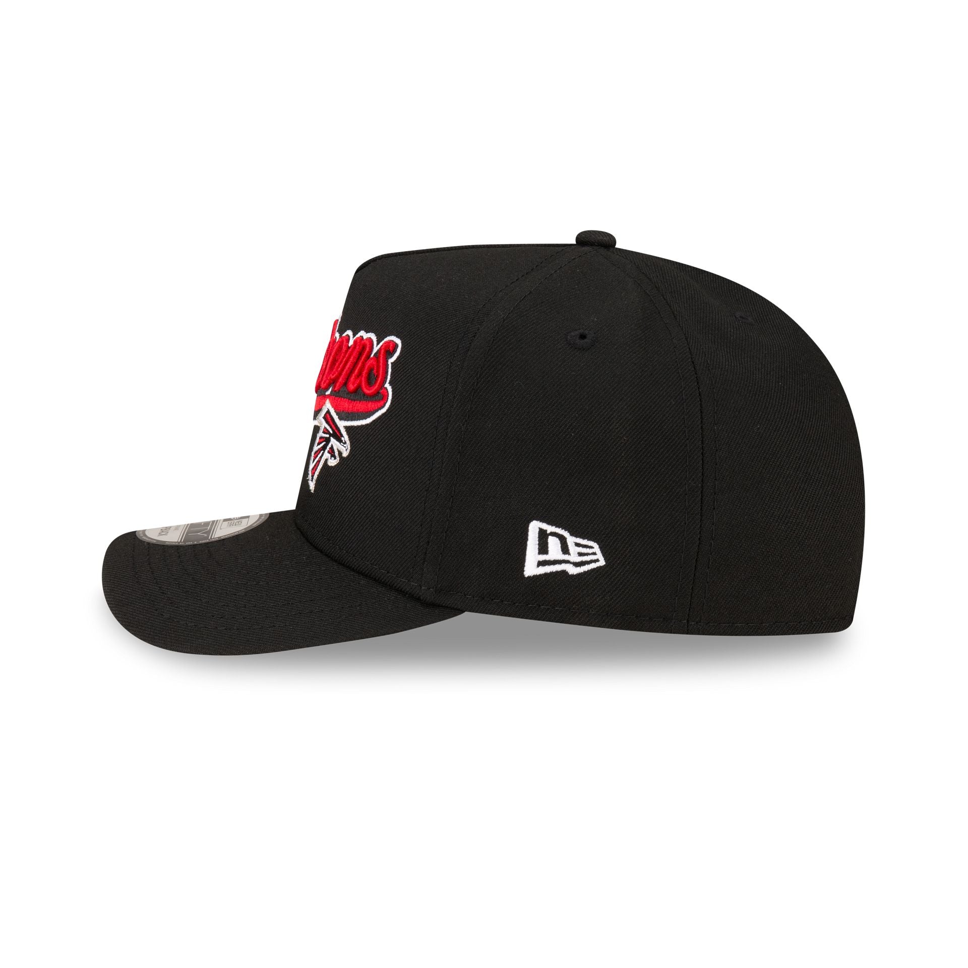 Born x Raised x Atlanta Falcons Script Black 9FIFTY A-Frame Snapback Hat - Image 4