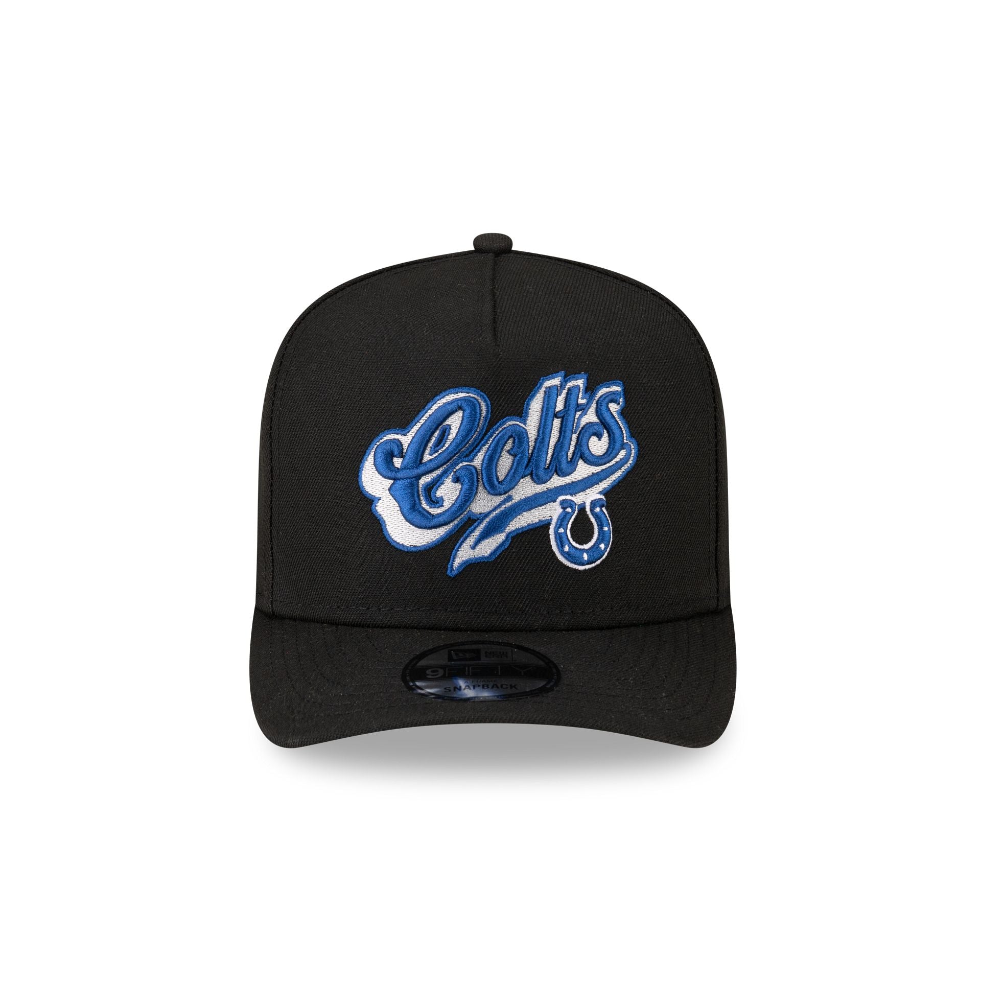 Born x Raised x Indianapolis Colts Script Black 9FIFTY A-Frame Snapback Hat - Image 2