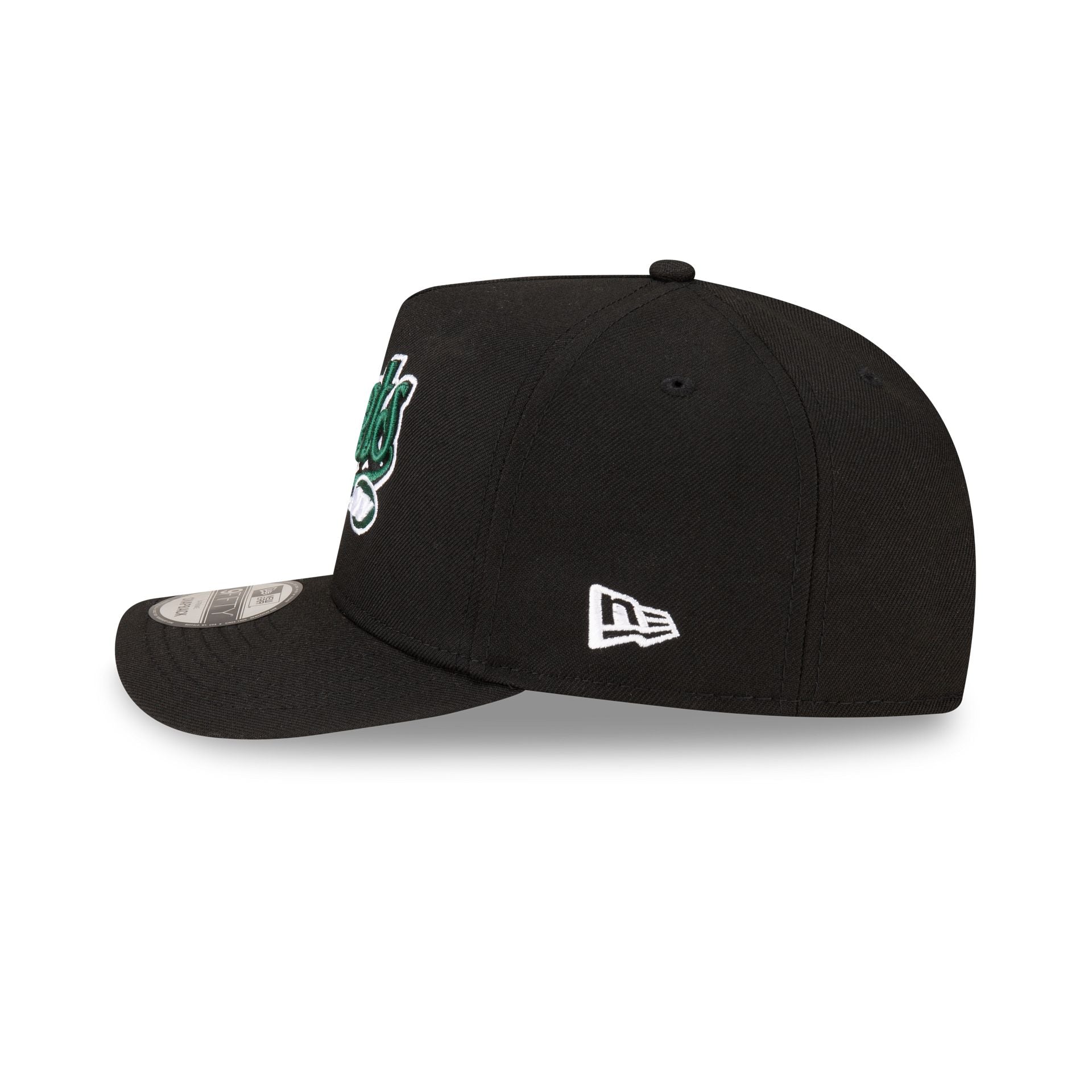 Born x Raised x New York Jets Script Black 9FIFTY A-Frame Snapback Hat - Image 4