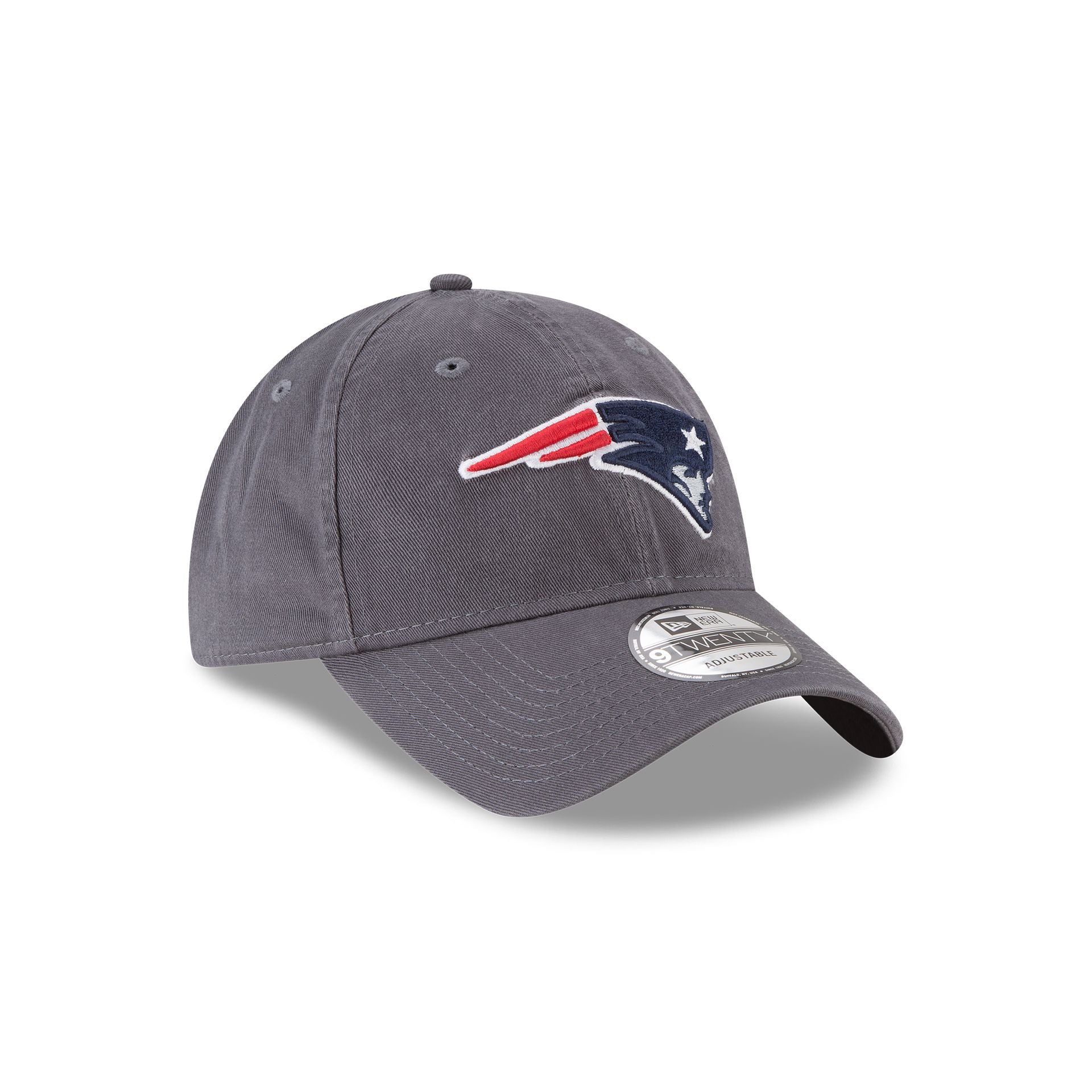 New England Patriots NFL Core Classic Graphite 9TWENTY Adjustable - Image 3