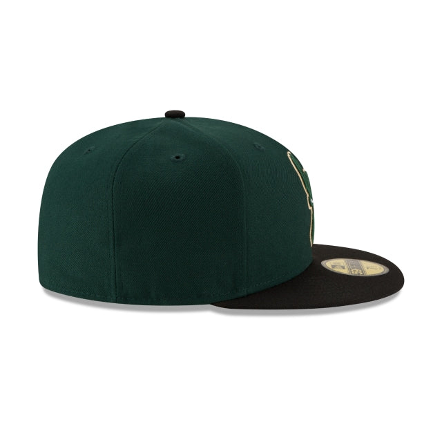 Milwaukee Bucks 2Tone 59FIFTY Fitted Hat - Image 6