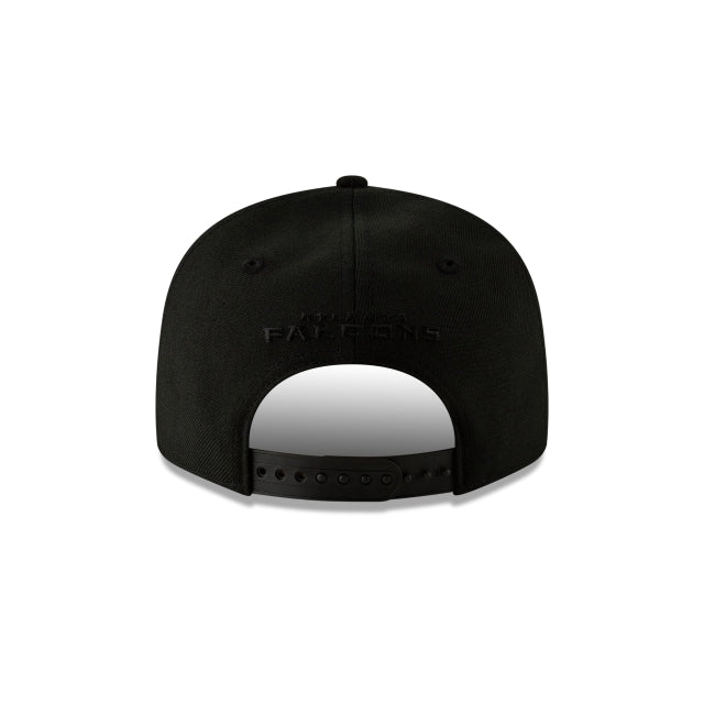 Atlanta Falcons Black On Black 9FIFTY Snapback Hat - Image 7