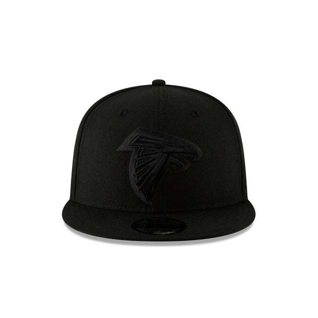 Atlanta Falcons Black On Black 9FIFTY Snapback Hat - Image 3