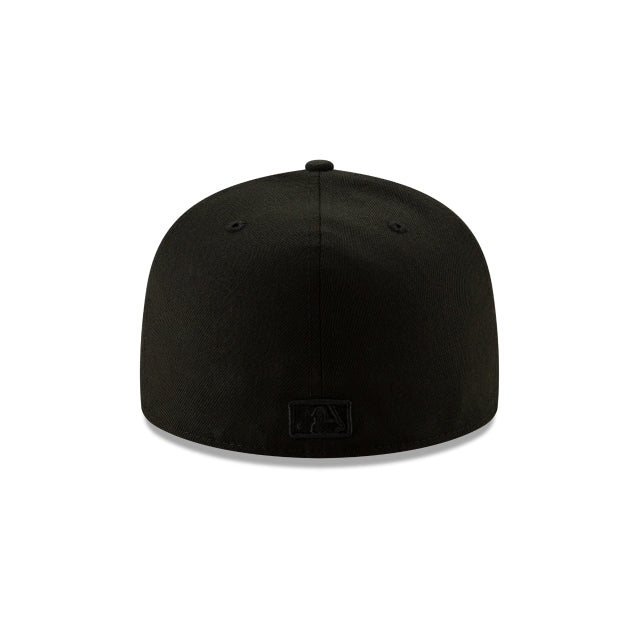 Miami Marlins 2019 Blackout Basic 59FIFTY Fitted Hat - Image 4
