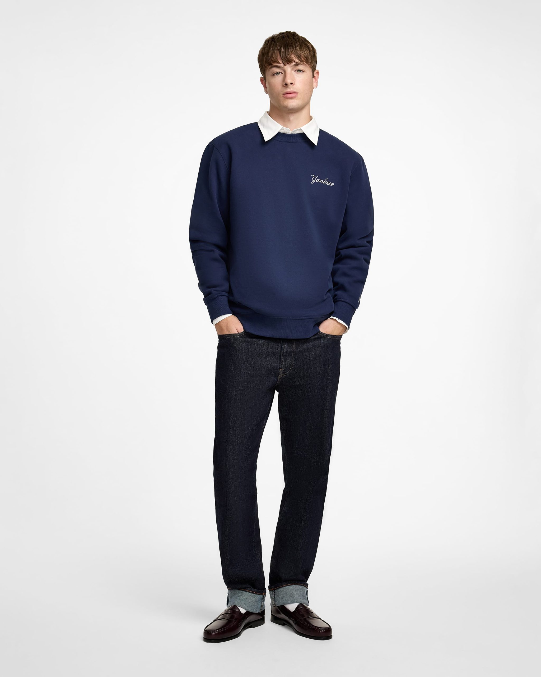 New York Mets Big Apple Blue Quartz Crewneck - Image 5