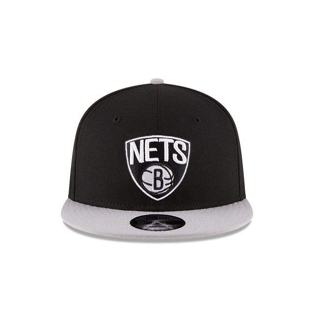 Brooklyn Nets Two Tone 9FIFTY Snapback Hat - Image 2